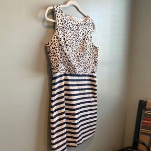 Anthropologie, Multi-print Shift Dress